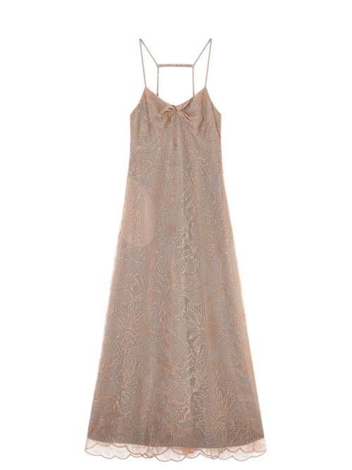 Long embroidered tulle dress Emporio Armani | EW004316 TE20132.M3016